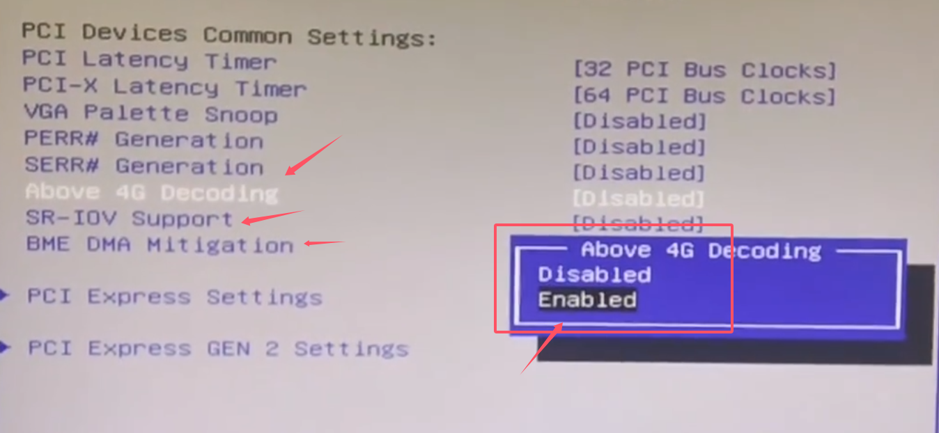 Above 4G Decoding